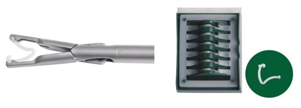 Laparoscopic Surgical Vascular Ligating Hem-o-lock Polymer Clip factory